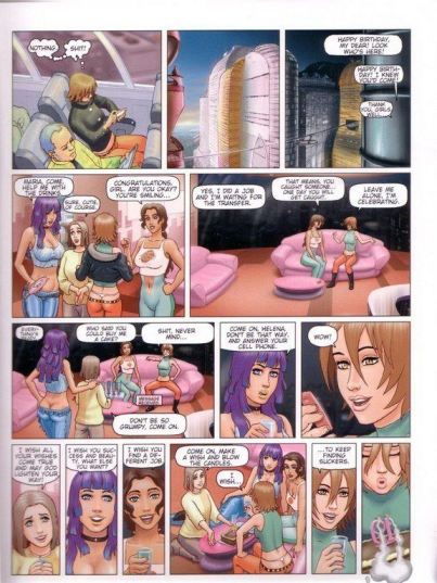 4 Girlfriends Comic Porn