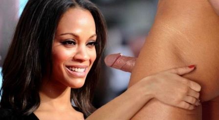 Actress Zoe Saldana Nude