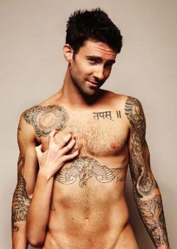 Adam Levine Naked