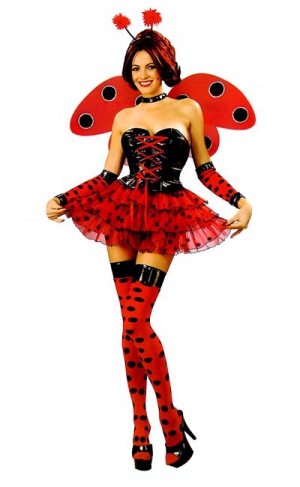 Adult Ladybug Costume Lady