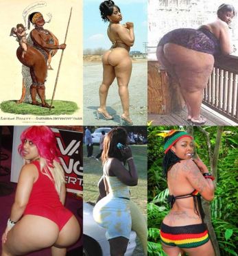 African Big Black Booty