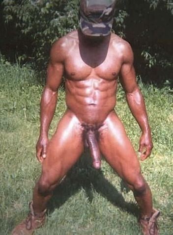 African Tribe Man With Big Dick