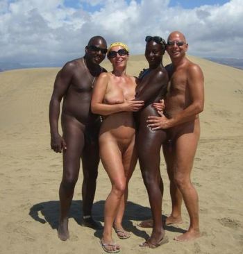 African Vacation Interracial Sex