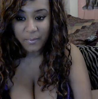 Hot Girl Showing Off Her Body For Dark Skin Cam