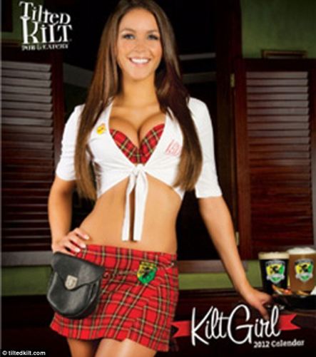 Hot Tilted Kilt Waitresses