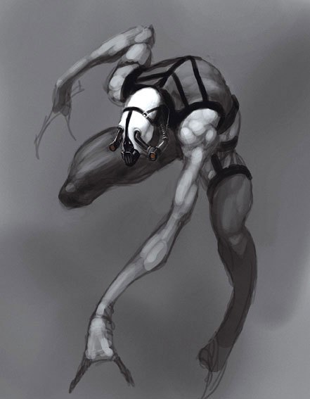 Hunter Half Life 2 Concept Art