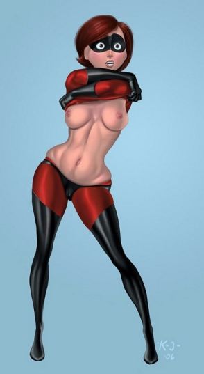 Incredibles Helen Parr Nude Tits
