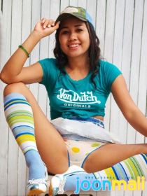 Indian Teen Denim Skirt