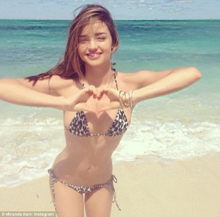 Instagram Miranda Kerr Bikini