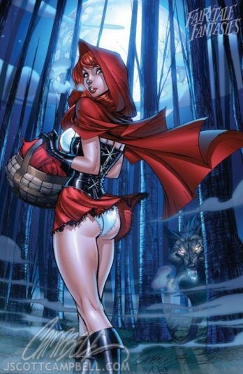 J Scott Campbell Little Red Riding Hood