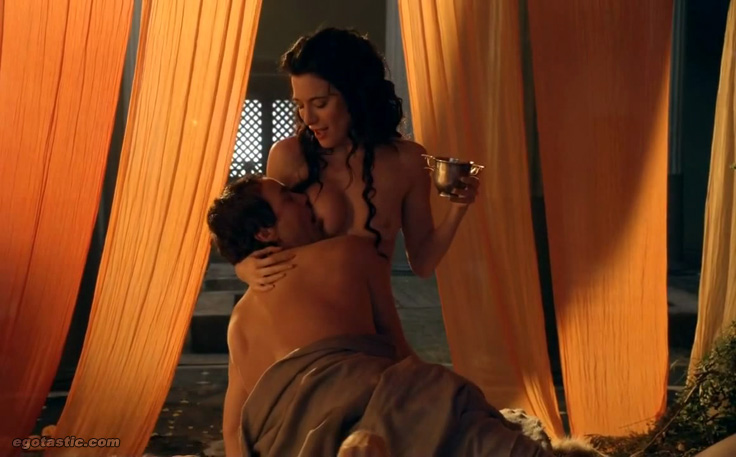 Jaime Murray Naked Spartacus