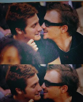 Jake Gyllenhaal Heath Ledger Love
