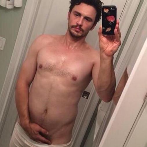 James Franco Selfie Instagram