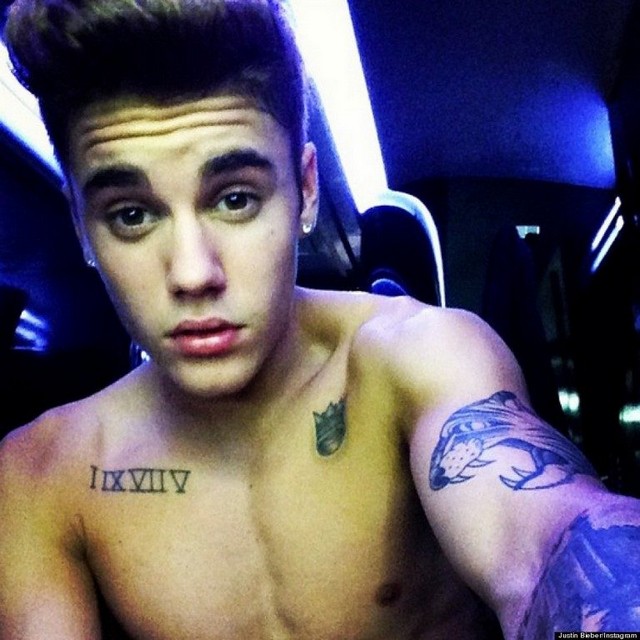 Justin Bieber Selfie