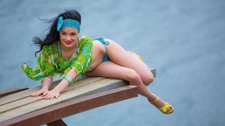 Katie See Through Sensual Hot Sexy