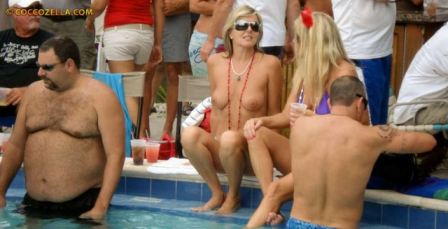 Key West Fantasy Fest Pool Party