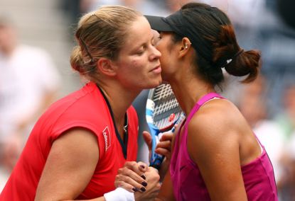 Kim Clijsters Kiss