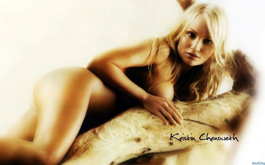 Kristan Laying Naked On Tree