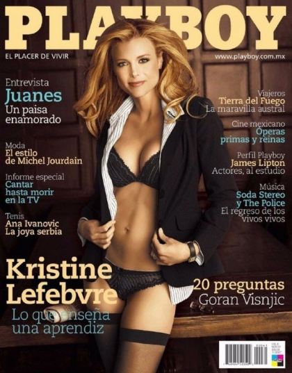 Kristine Lefebvre Playboy