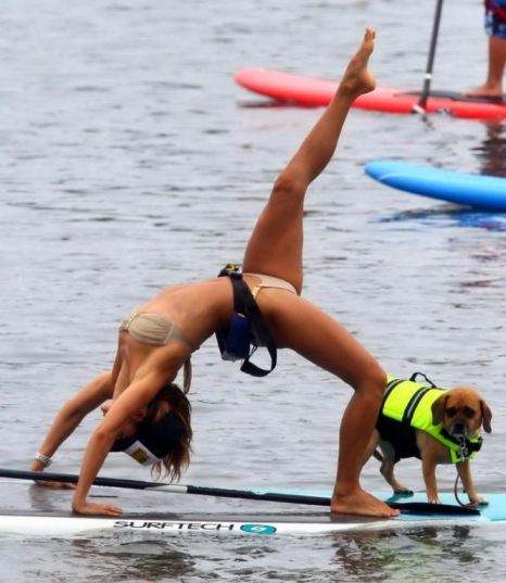 Leilani Dowding Paddleboard