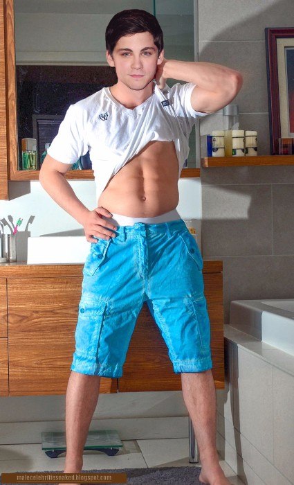 Logan Lerman Naked