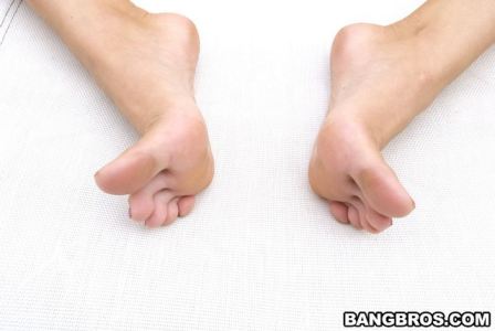 London Keyes Foot Fetish
