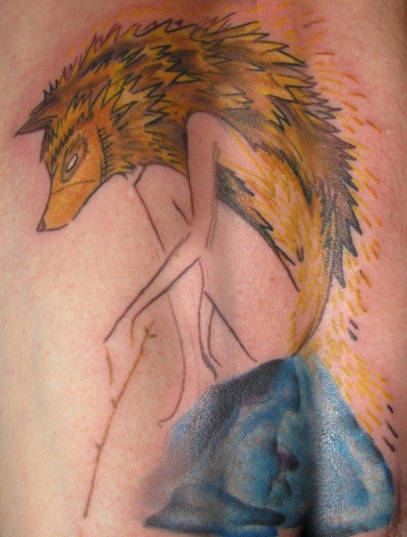 Lone Wolf Tattoo