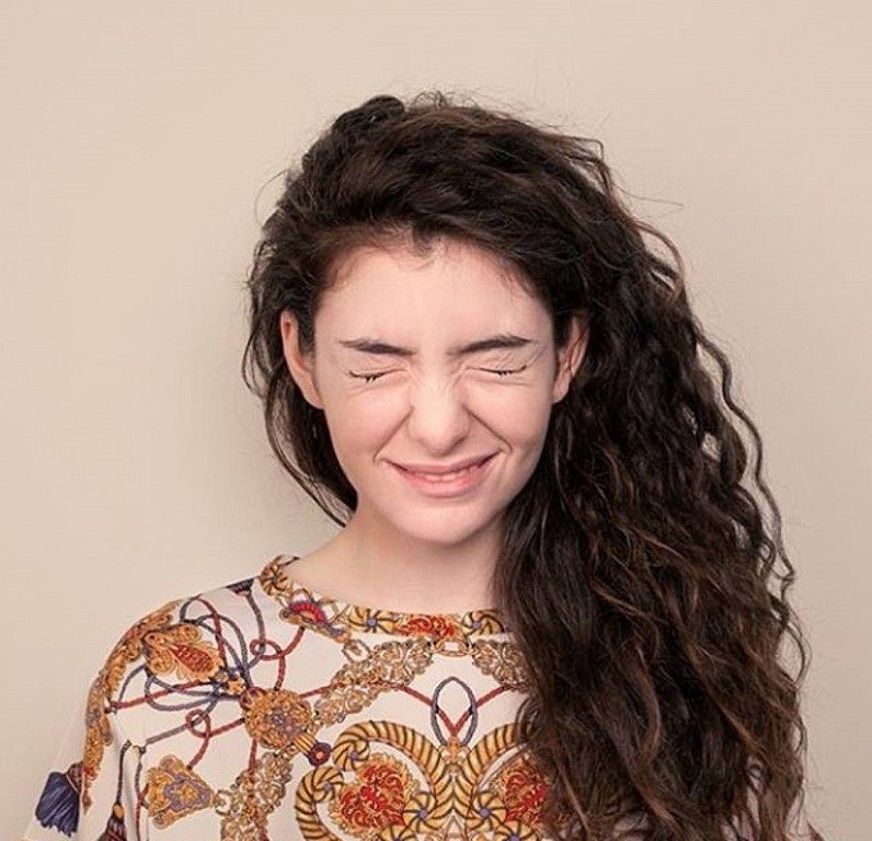 Lorde Smiling