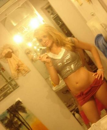 Lovely Blonde Coed Self Pics In The Mirror Excited Blondiesin Naked Galls