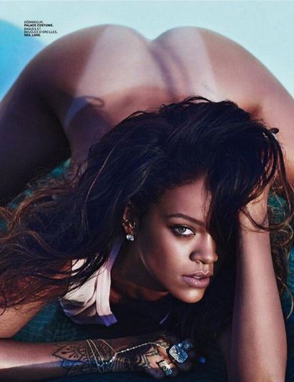 Lui Magazine Rihanna Topless