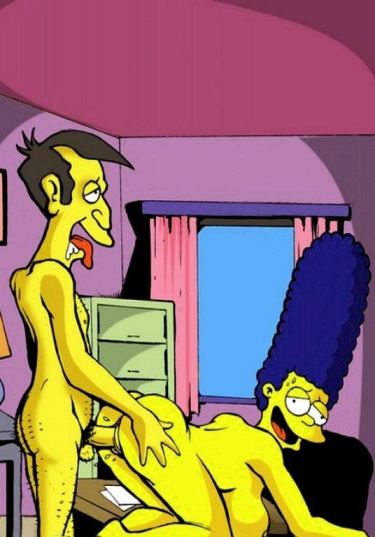 Marge Simpson Porn Pictures With Cartoons