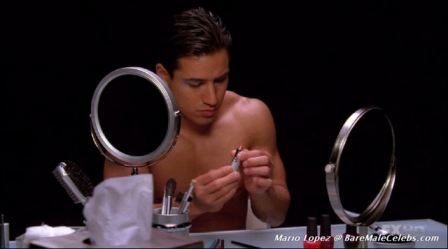 Mario Lopez Caught Naked