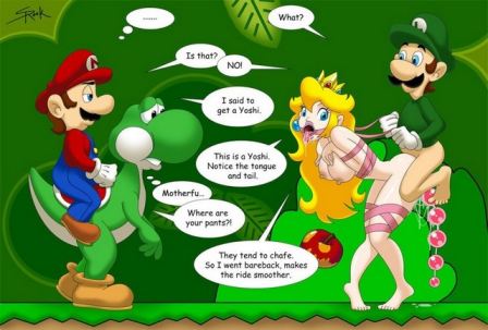 Mario Princess Peach Hentai