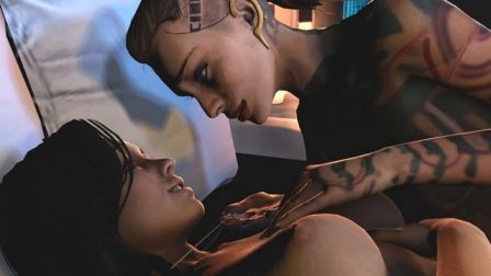 Mass Effect Miranda Lawson And Jack