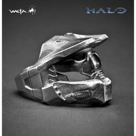 Master Chief Sterling Silver Ring