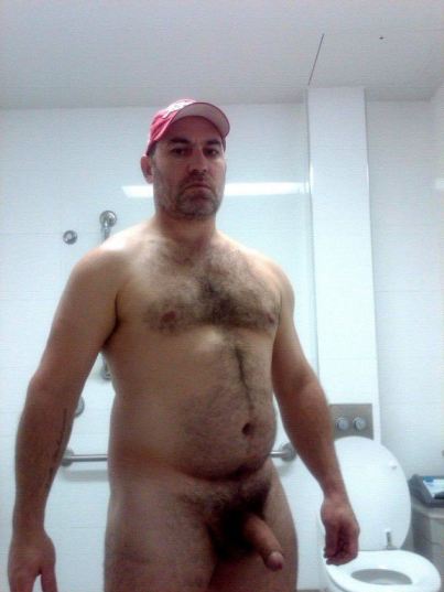 Mature Man Nude Mirror Picture