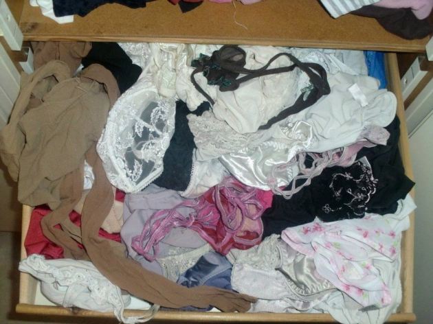 Mature Moms Panty Drawer