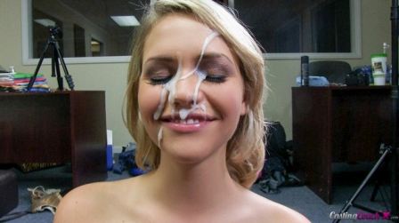 Mia Malkova Casting Couch Facial