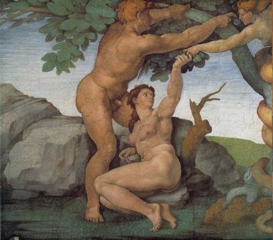 Michelangelo Adam And Eve