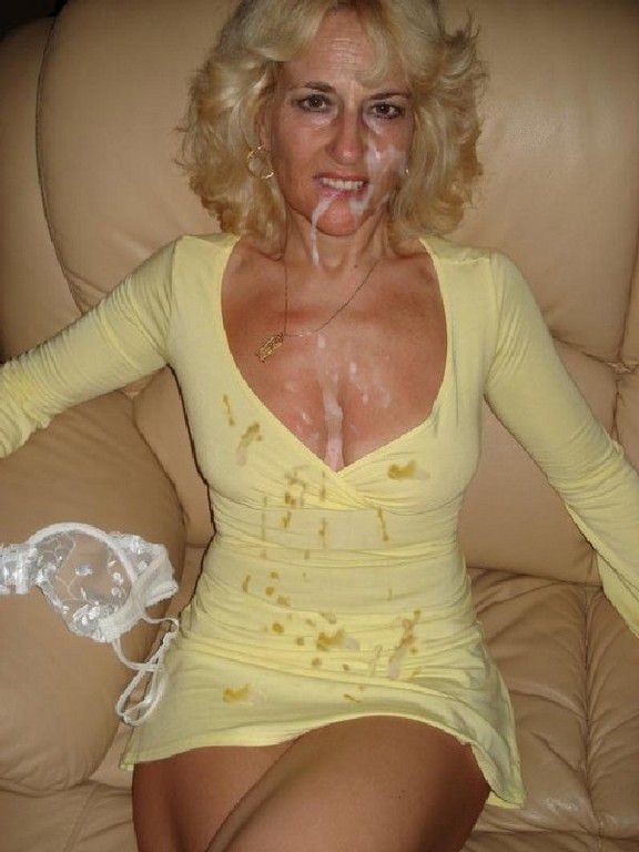 Milf Cum On Clothes
