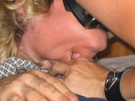 Milf Leather Gangbang