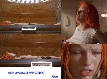 Milla Jovovich Fifth Element Nude Scene