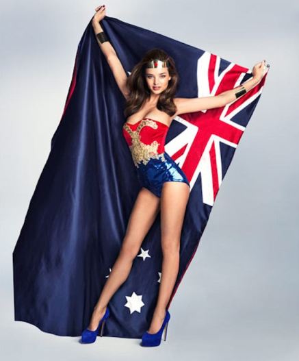 Miranda Kerr Wonder Woman