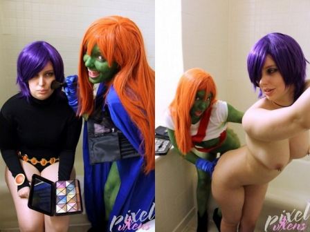 Miss Martian Cosplay Porn