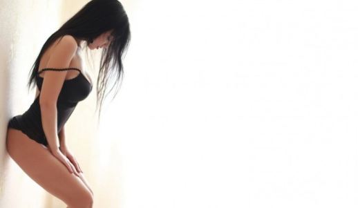 Model Body Wall Girl Model Girl Brunette Beauty