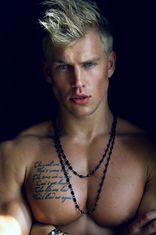 Models With Chest Tattoos Men