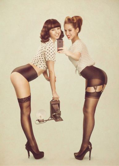 Modern Retro Pin Up Girls