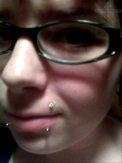Monroe And Snake Bites Piercing