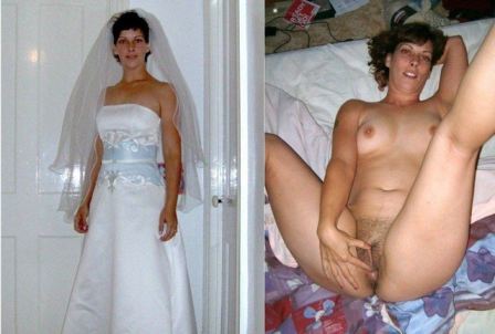 Naked Bride Dressed Then Undressed