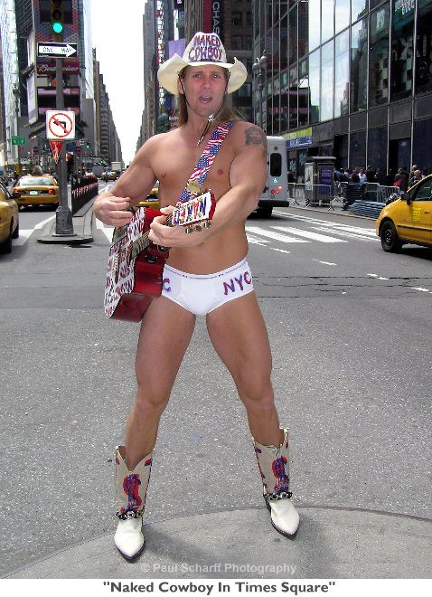 Naked Cowboy Times Square